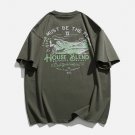 Overlooking The Natural Landscape Print Tee
