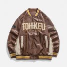 Letter Racing PU Jacket