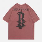 Lettering Distressed Print Tee