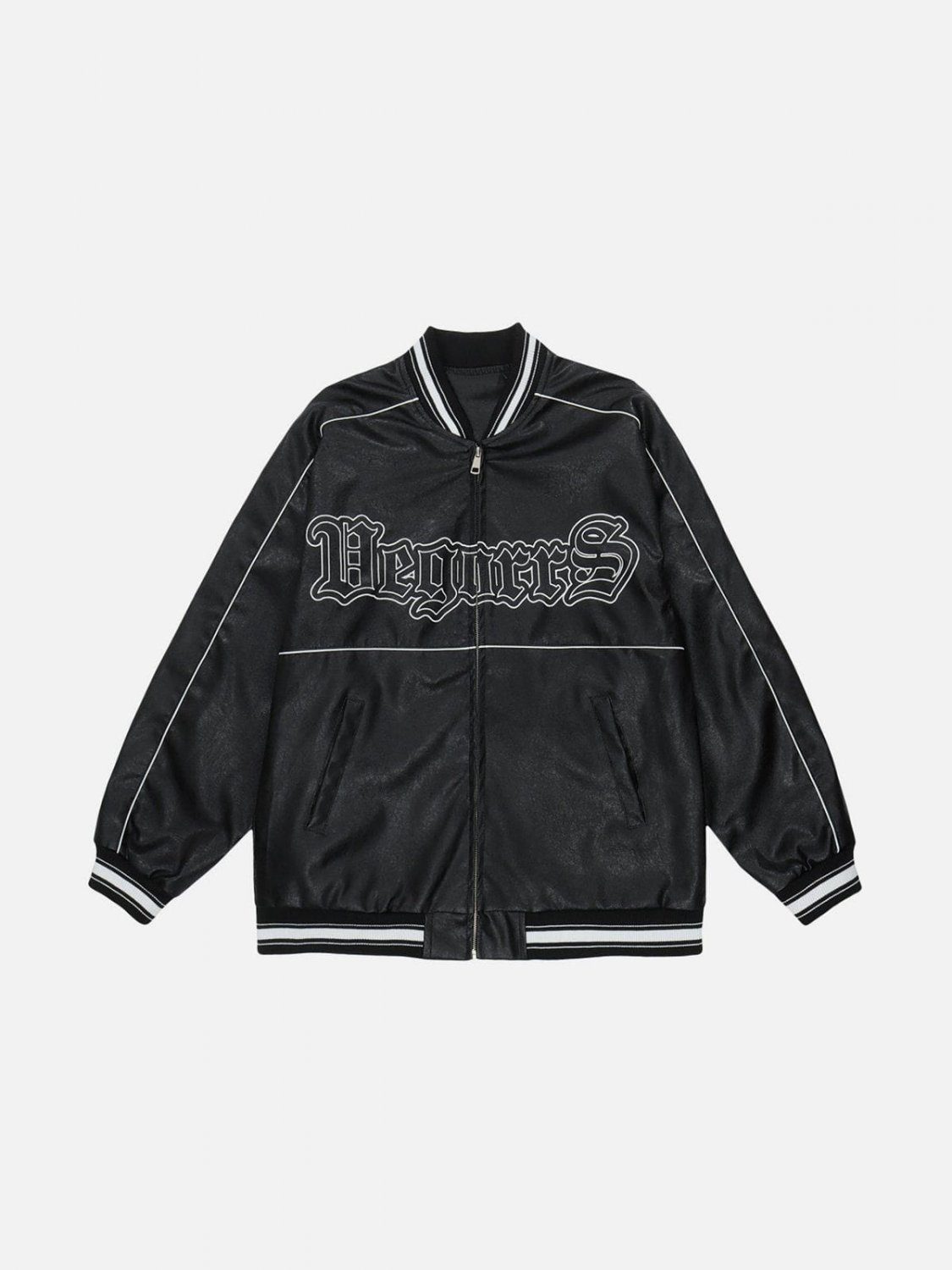 Letter Embroidery Jacket