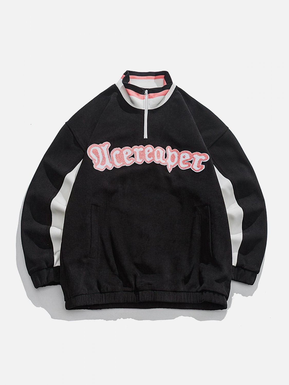 Letter Embroidery Sweatshirt