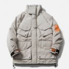 Large Pocket Cargo Winter Coat