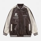 Gothic Letter PU Jacket