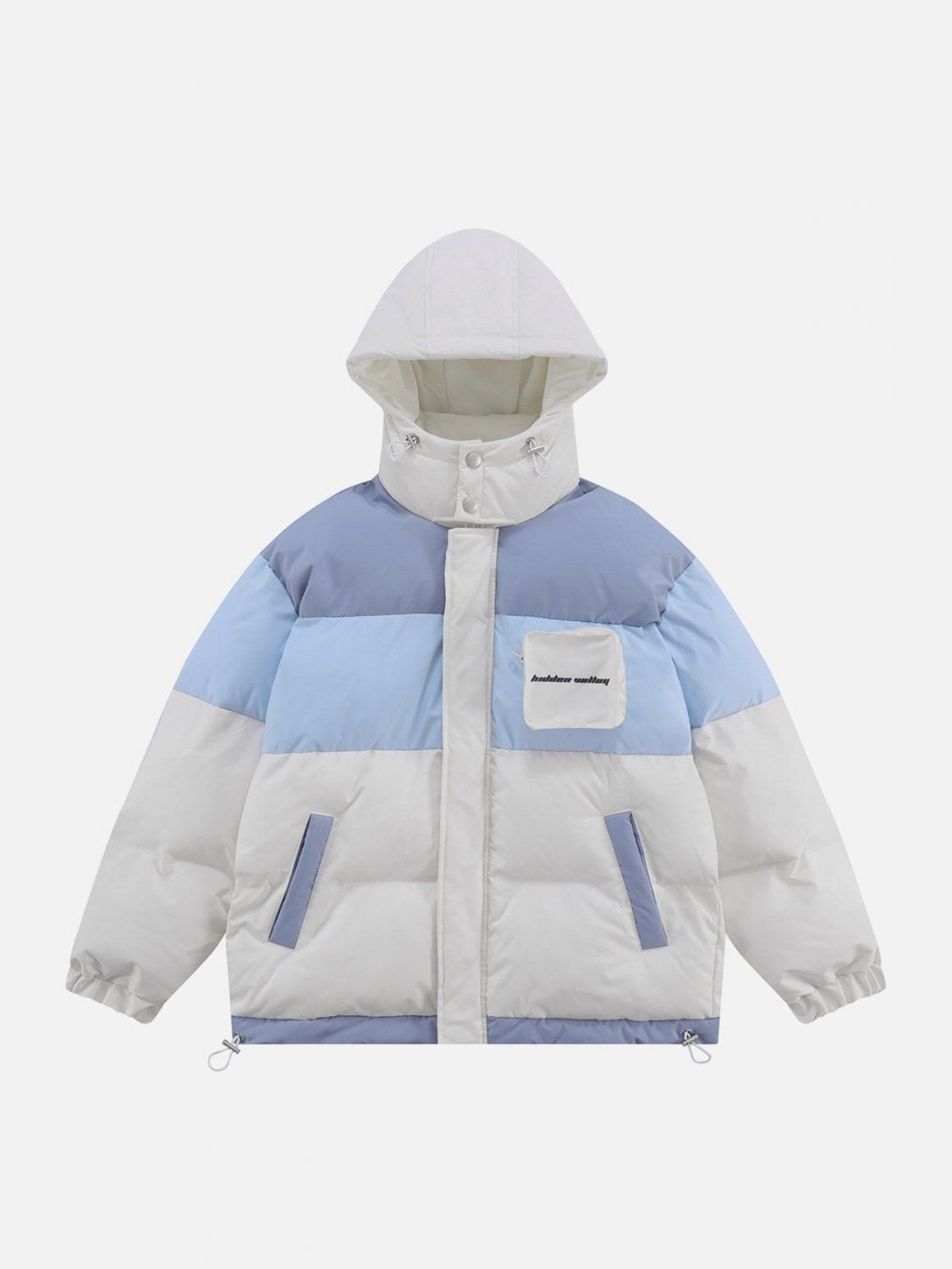 Gradient Color Winter Coat