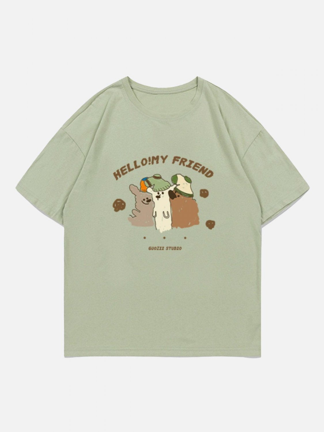 Graffiti Dog Print Tee