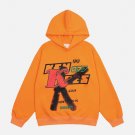 Graffiti Letter Print Hoodie