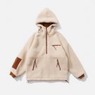 Half Zipper Sherpa Winter Coat