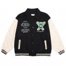 BLACK Baseball Jacket