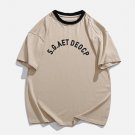 Foam Printing Letter Tee