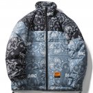 Full Bandana Print Puffer Jacket