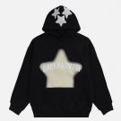 3D Embroidery Star Hoodie