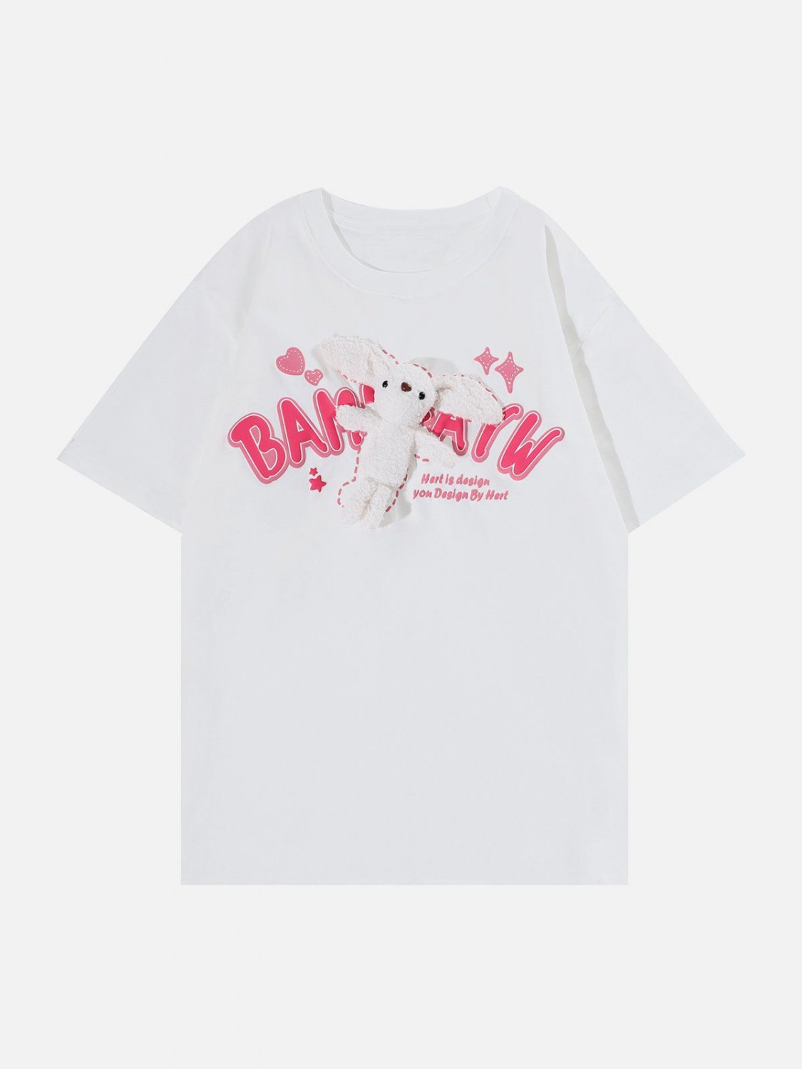 3D Rabbit Graphic Tee