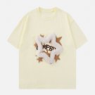 3D Star Lettered Print Tee