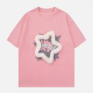 3D Star Lettered Print Tee