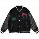 999 Patch Embroidered Varsity Jacket