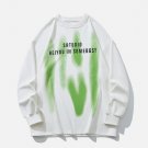Abstract Print Sweatshirt