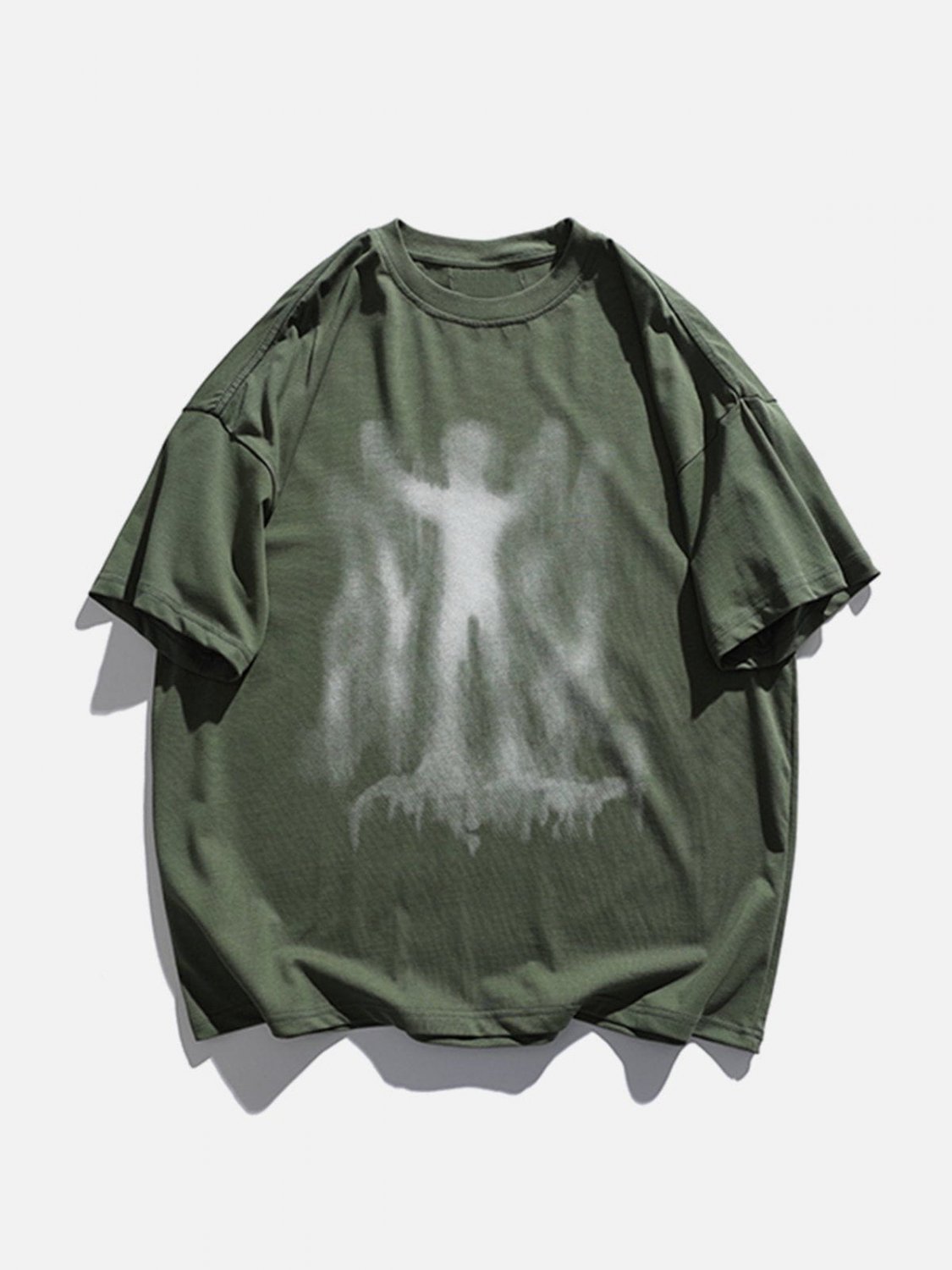 Abstraction Figure Print Tee