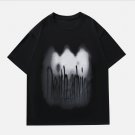 Abstraction Graffiti Print Tee