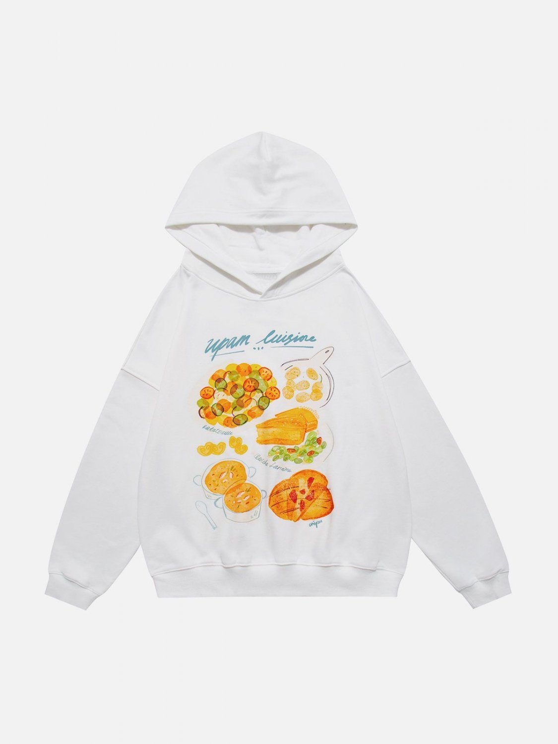 Afternoon Tea Print Hoodie