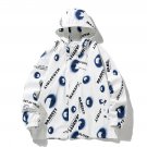 All Over Printed Abstract Eyeball Jacket
