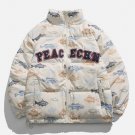 All Over Printed Fun Fish Winter Coat