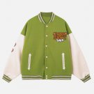 Alphabet Bear Flocking Jacket