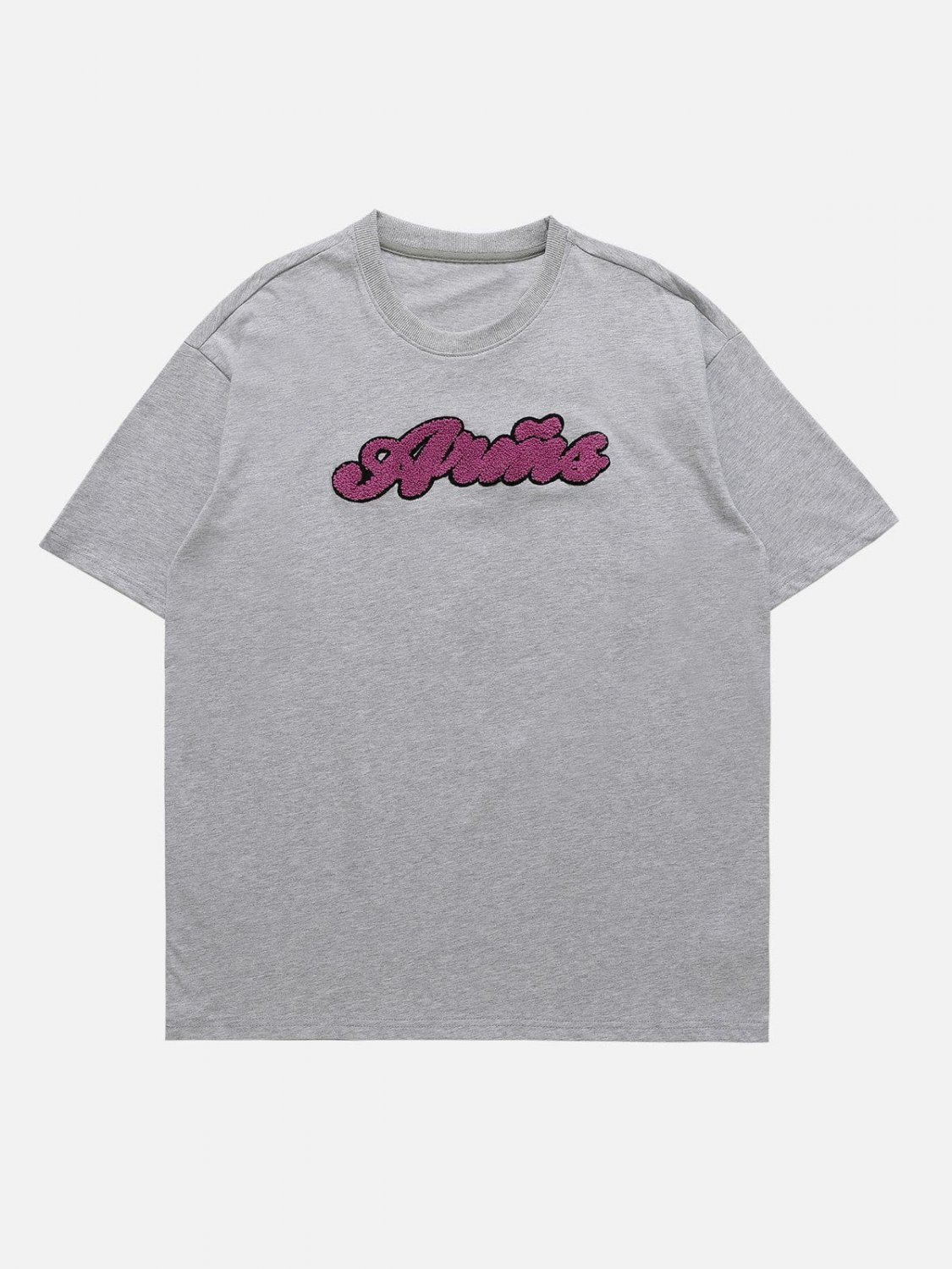 Alphabet Embroidery Print Tee