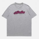 Alphabet Embroidery Print Tee
