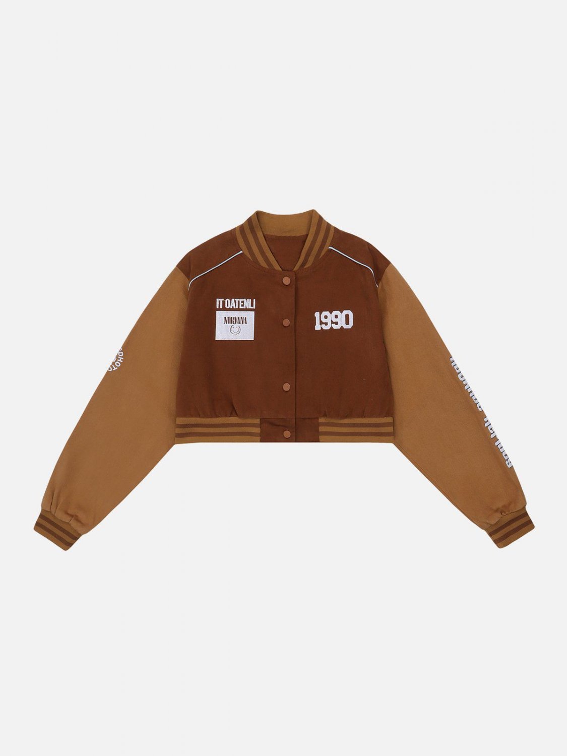 Alphabet Labeling Varsity Jacket