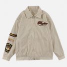 Alphabet Landscape Embroidery Jacket