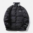 Alphabet Print Winter Coat