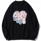 Alphabet Rabbit Print Sweatshirt