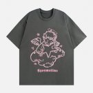 Angel Embroidery Graphic Tee
