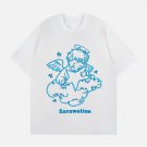 Angel Embroidery Graphic Tee