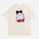 Animated Chick Embroidery Tee