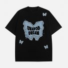 Applique Embroidery Butterfly Tee
