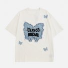 Applique Embroidery Butterfly Tee
