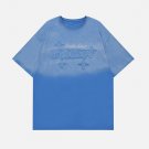 Applique Embroidery Gradient Star Tee