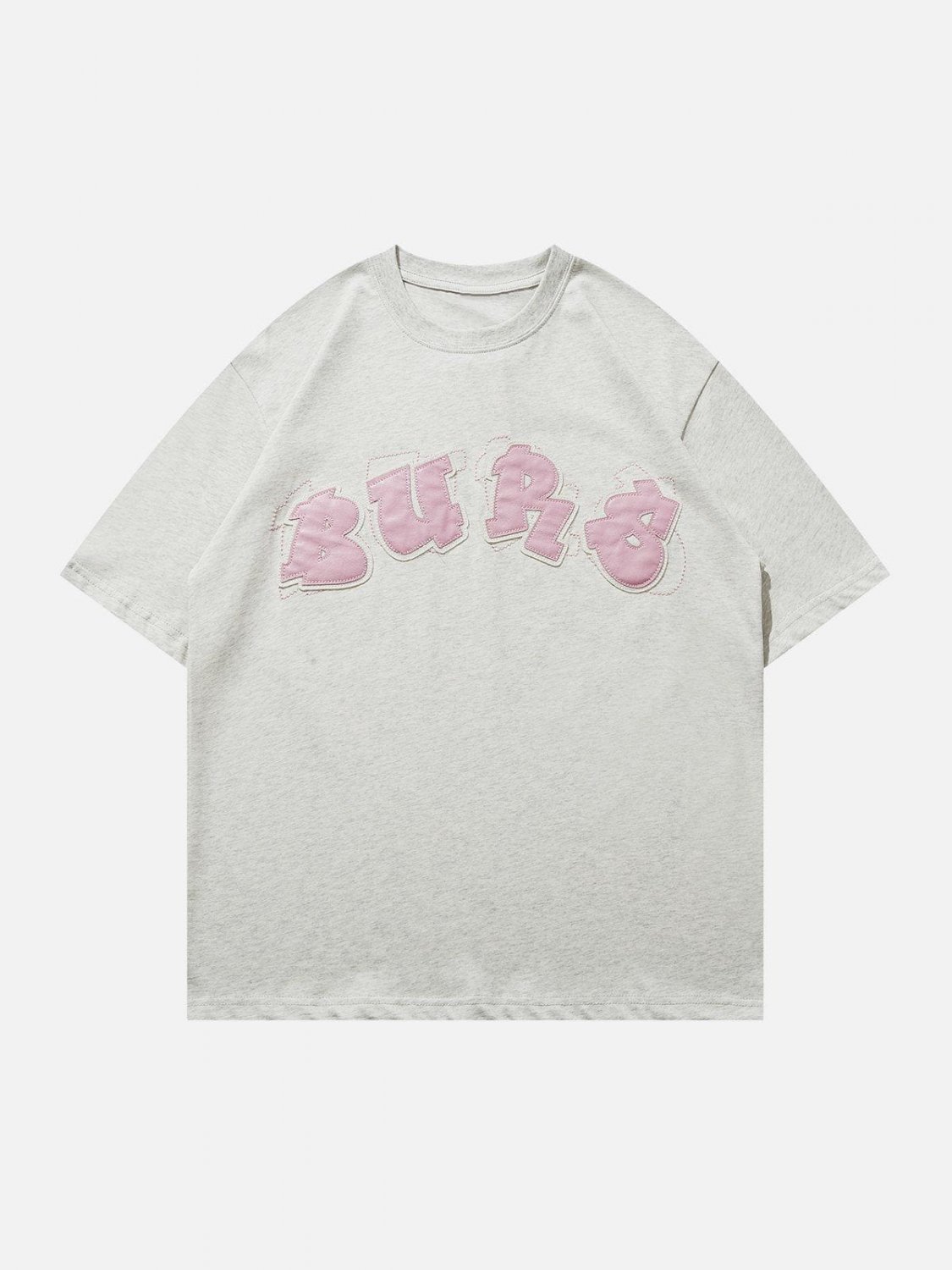 Applique Embroidery Letter Tee