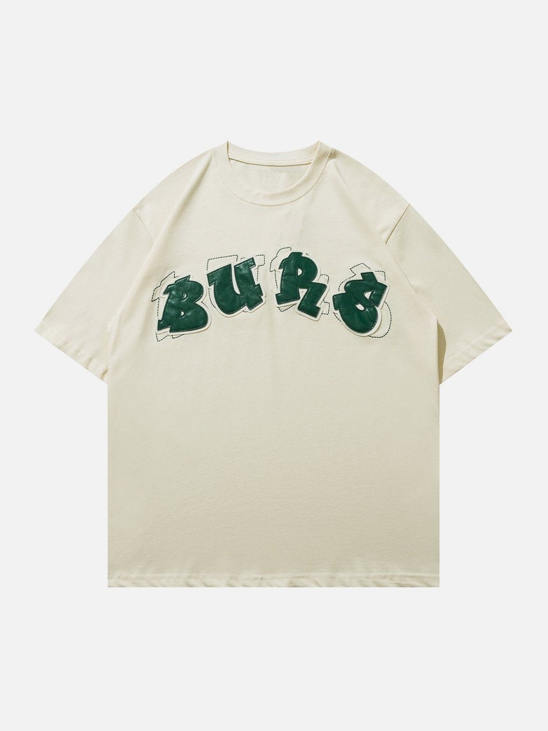 Applique Embroidery Letter Tee