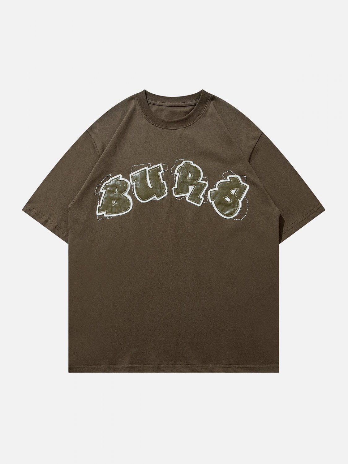 Applique Embroidery Letter Tee