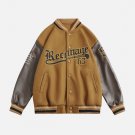 Applique Embroidery Letters Varsity Jacket