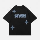 Applique Embroidery Star Tee