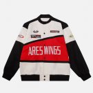 ARES WINGS Patchwork Racing Jacket