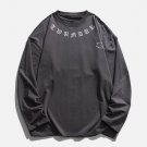 Art Letter Print Sweatshirt
