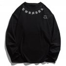 Art Letter Print Sweatshirt