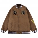 Art Letter Towel Embroidery Jacket