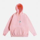 Astronaut Print Fleece Hoodie
