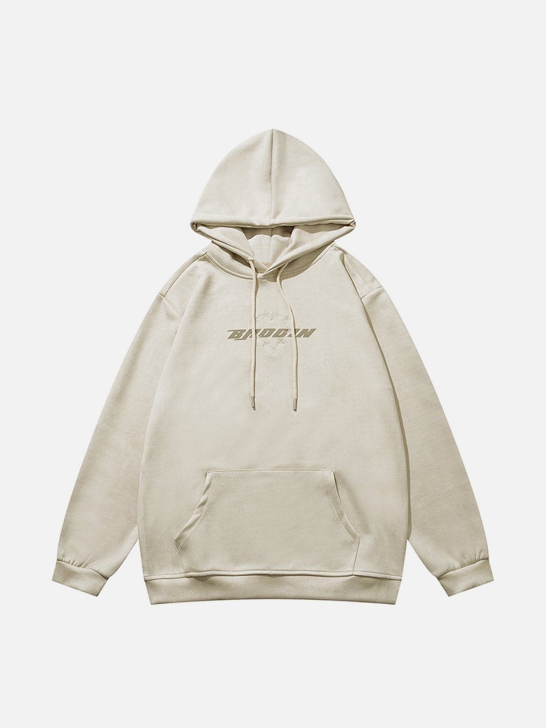 B Embroidered Vintage Hoodie