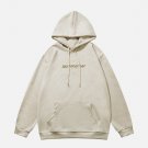 B Embroidered Vintage Hoodie